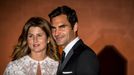 Roger Federer a Mirka