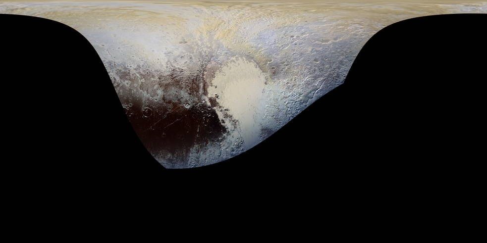 Nové snímky planety Pluto