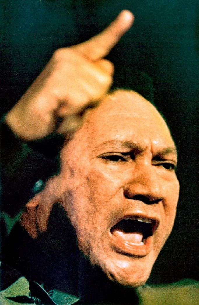 Manuel Noriega.