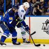 NHL: Vancouver Canucks at St. Louis Blues (Polák, Kassian)