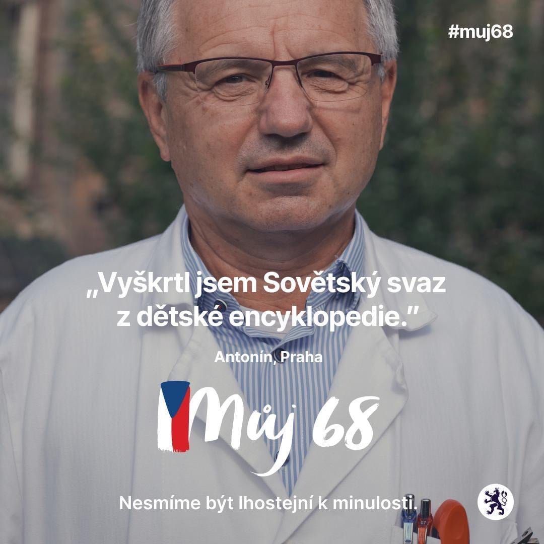 Tváře nové kampaně k okupaci Československa 21. srpna 1968