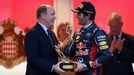 Formule 1, VC Monaka: princ Albert II.a  Mark Webber, Red Bull