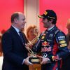 Formule 1, VC Monaka: princ Albert II.a  Mark Webber, Red Bull