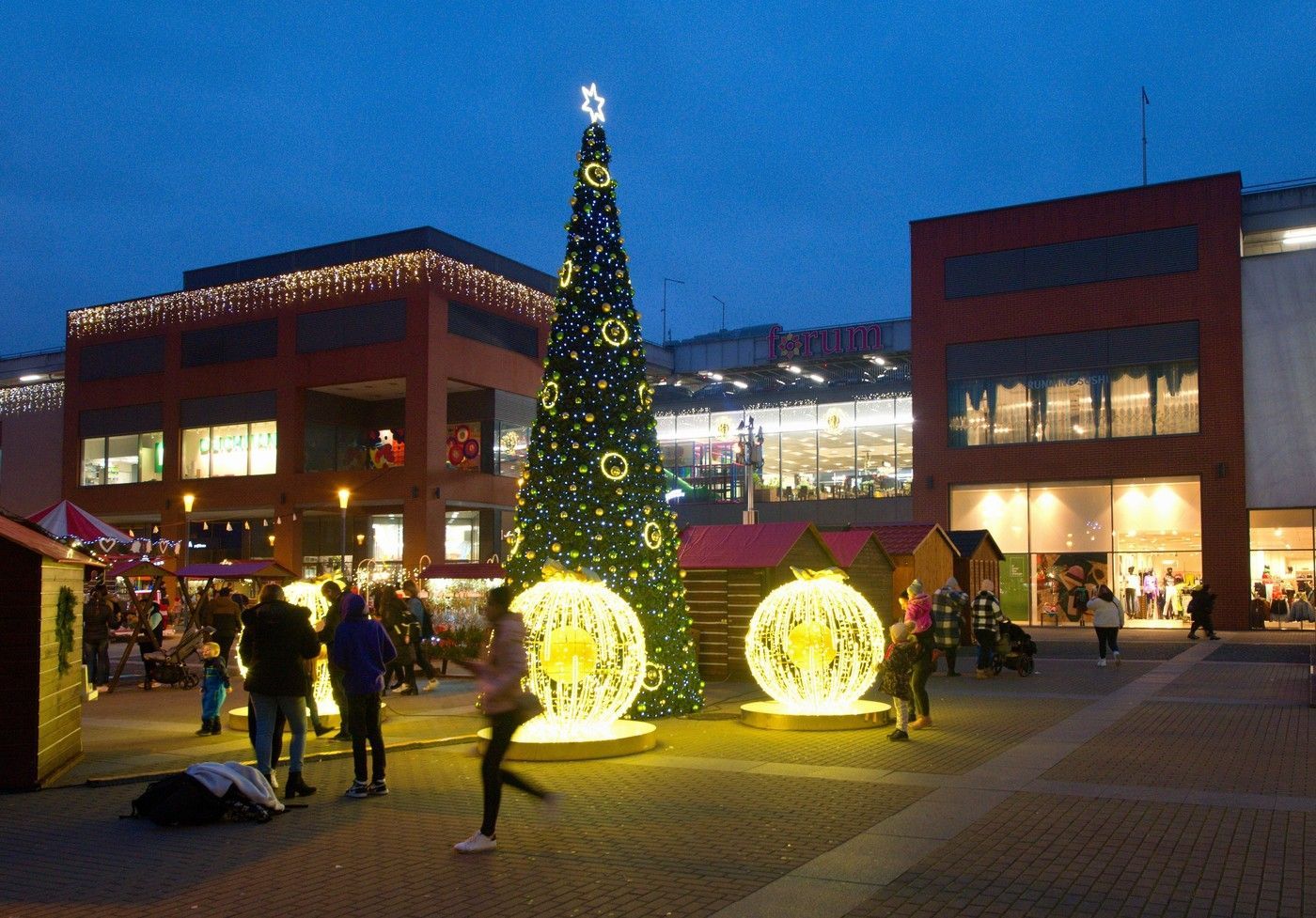 nákupní centrum parkoviště