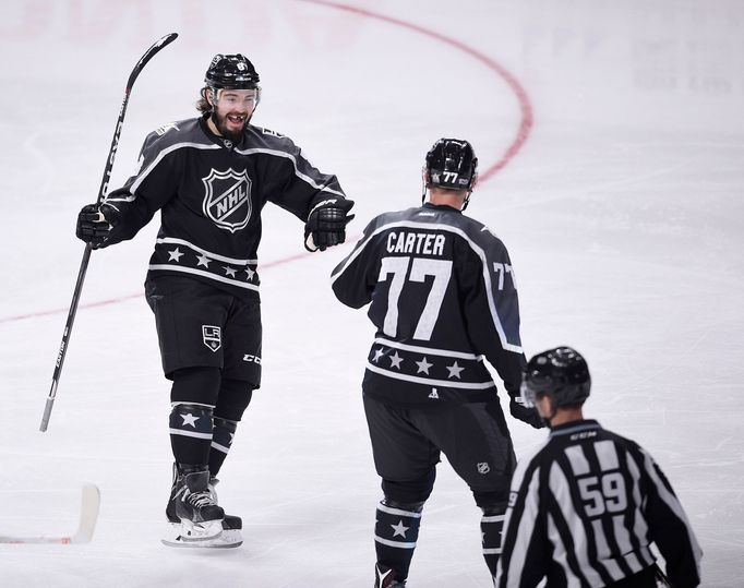 NHL ALL Star Game 2017. Drew Doughty a Jeff Carter