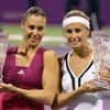Turnaj mistryň: Gisele Dulková a Flavia Pennettaová