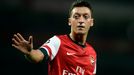 Mesut Özil z Arsenalu v anglické Premier League