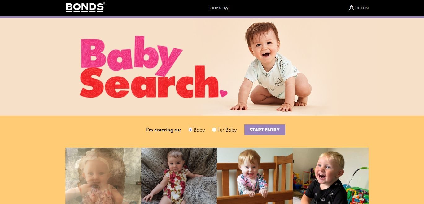 Bonds Baby Search