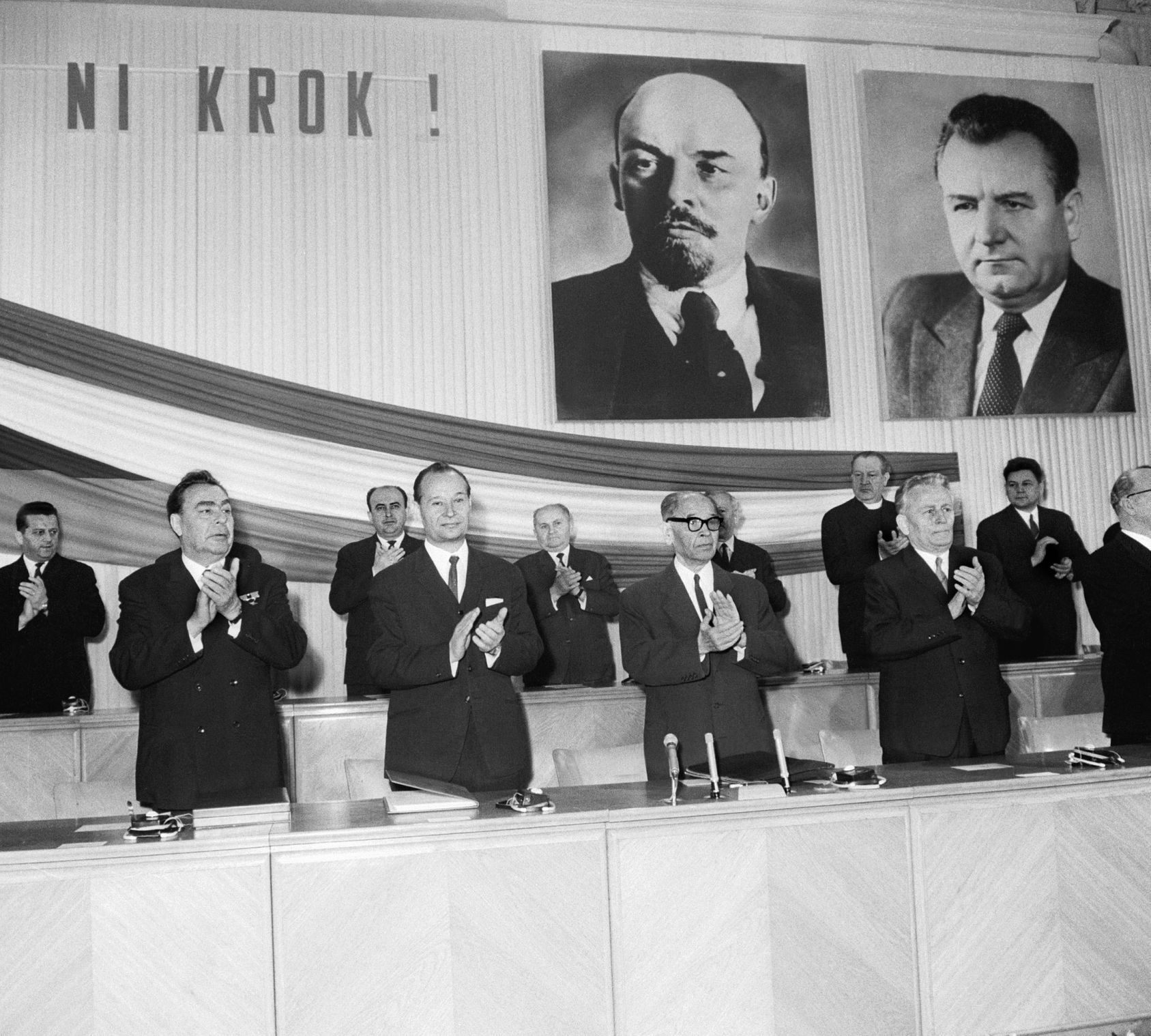 Brežněv na Hradě, 1968