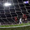 Liga mistrů: Real Madrid - Manchester United: Cristiano Ronaldo (v bílém) slaví gól