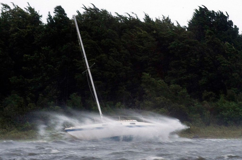 Hurikán Irene se řítí na východní pobřeží USA