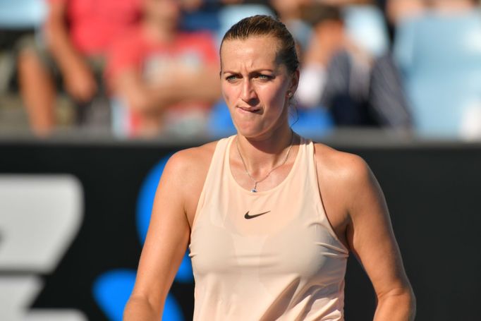 Petra Kvitová končí v prvním kole Australian Open 2018