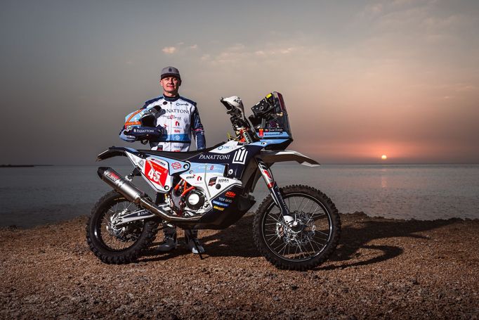 David Pabiška před Rallye Dakar 2024