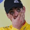 Lotto-Belisol Tony Gallopin ve žlutém dresu (po 9. etapě)