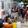 Ilegální romská osada ve Francii
