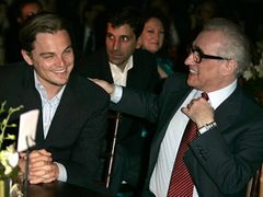 Leonardo DiCaprio a Martin Scorsese.