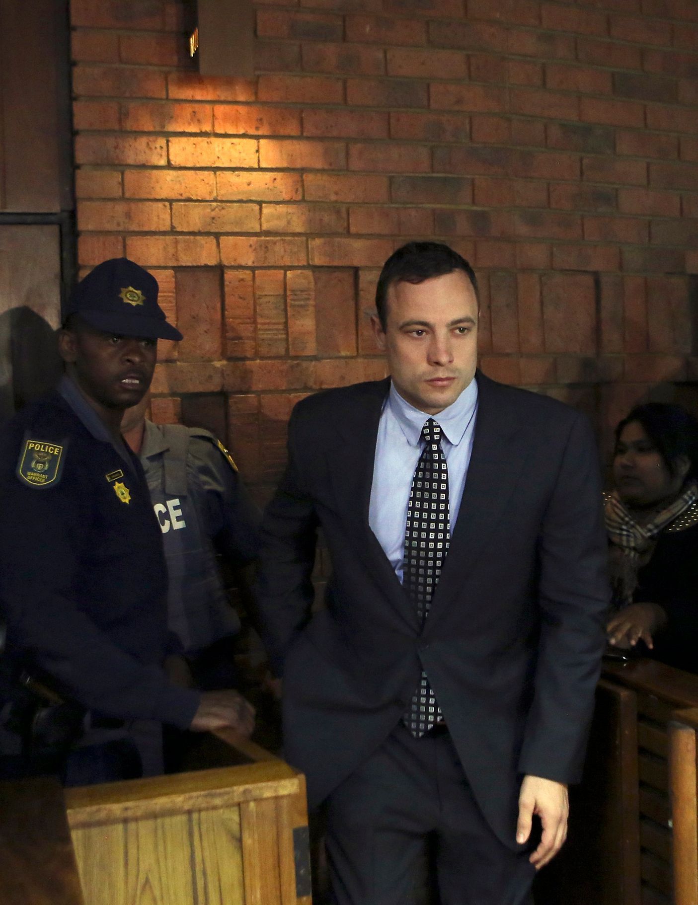 Oscar Pistorius u soudu v Pretorii (2013)