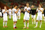 Čeští fotbalisté prohráli v pátém utkání kvalifikace mistrovství světa v Belgii 0:3.
