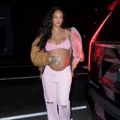 Těhotná Rihanna, žena