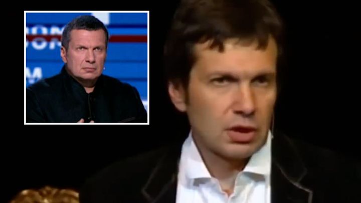 Putin jako zločinec. Běsnícího propagandistu Solovjova dohnalo staré video; Zdroj foto: Aktuálně.cz