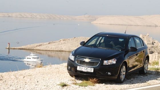 Chvevrolet Cruze hatchback v Chorvatsku