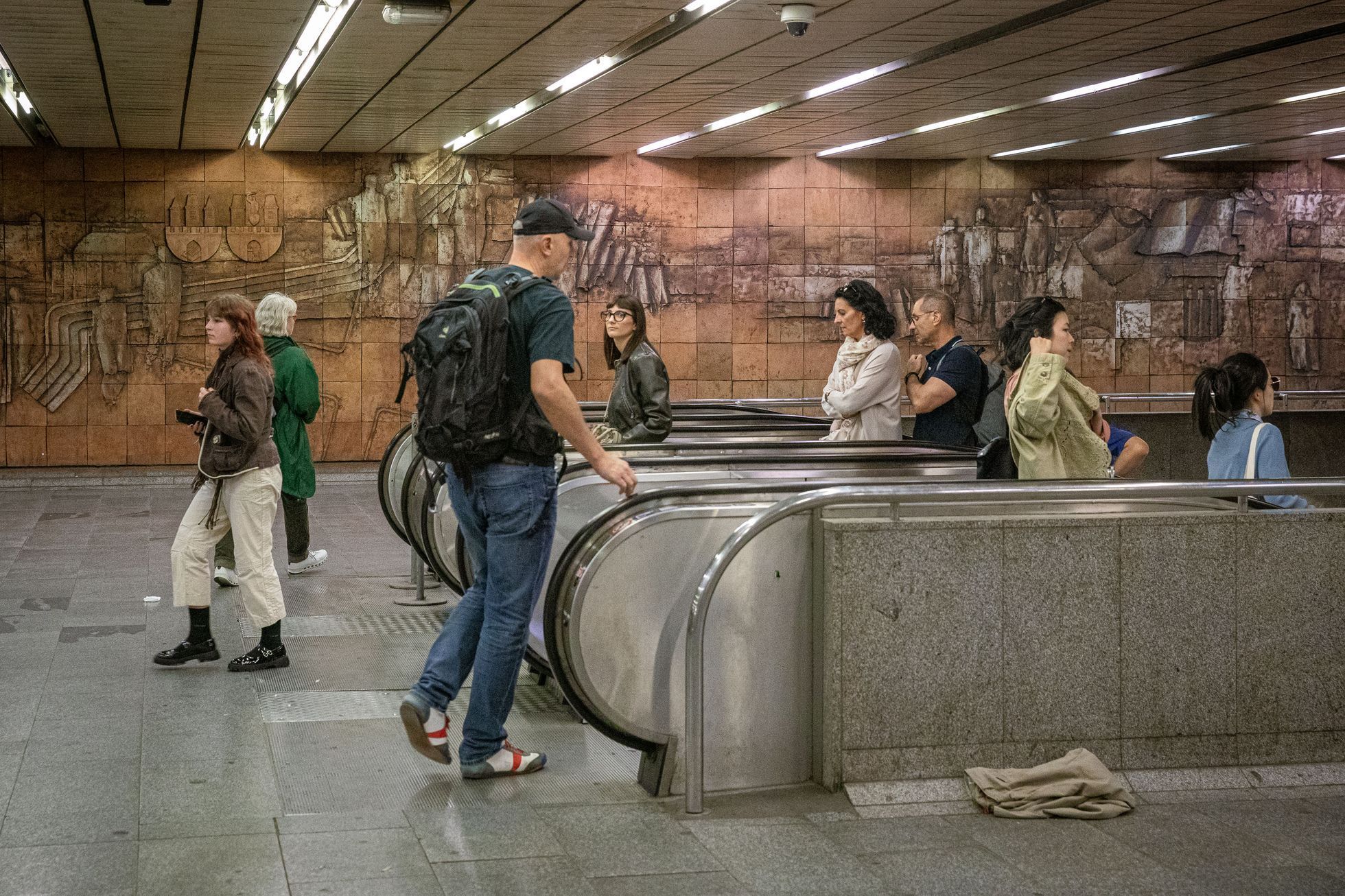 Socialistické umění v metru