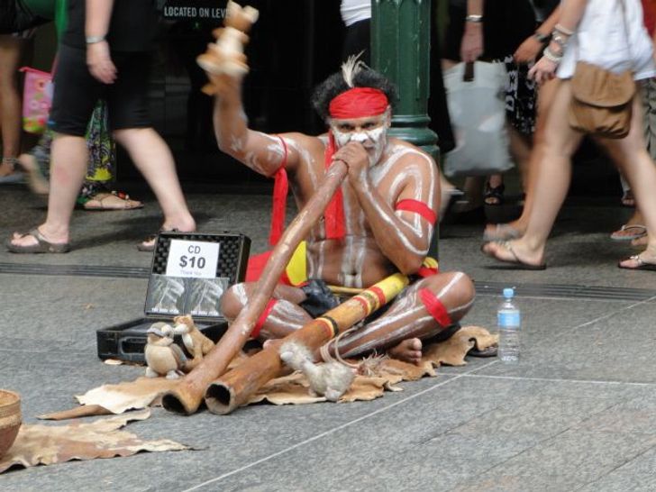 Aboriginský hráč v Brisbane