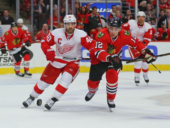 NHL: Detroit Red Wings vs. Chicago Blackhawks (Henrik Zetterberg, Tomáš Fleischmann)