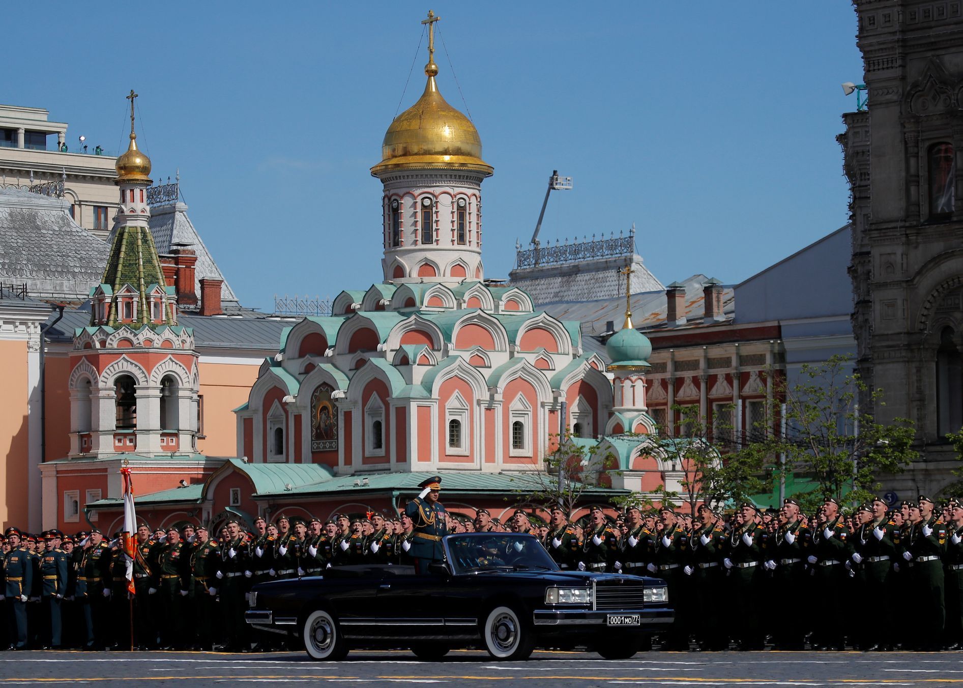 Vojenská přehlídka v Moskvě, 9. května 2018
