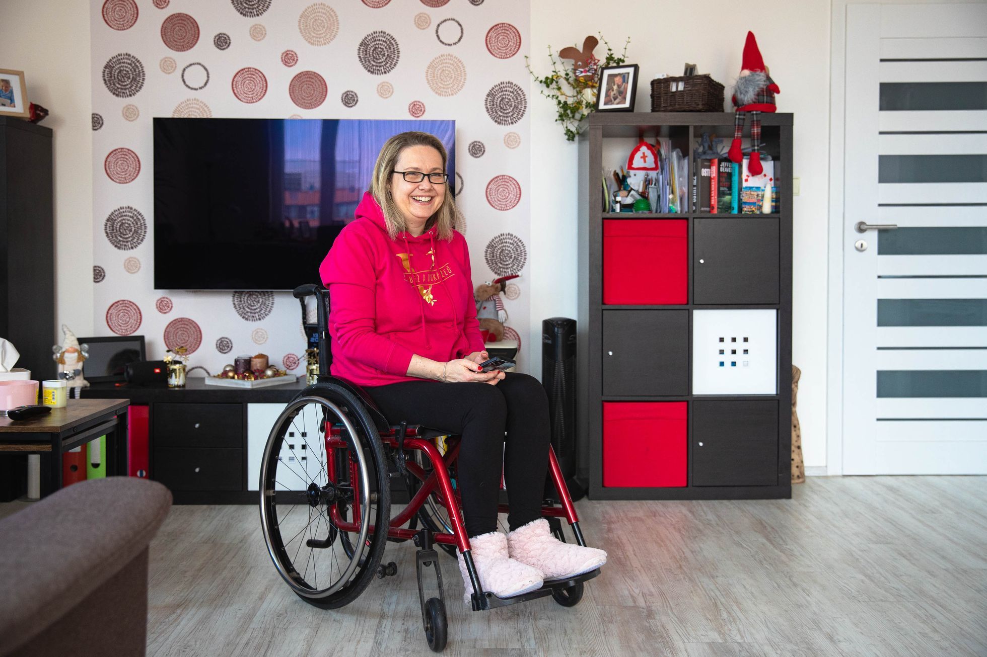 Konto Bariéry - Michaela Havranová se synem, roztroušená skleróza