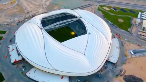 V Kataru otevřeli první ze sedmi nových stadionů pro MS 2022