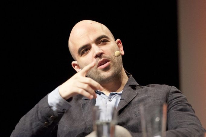 Italský spisovatel Roberto Saviano