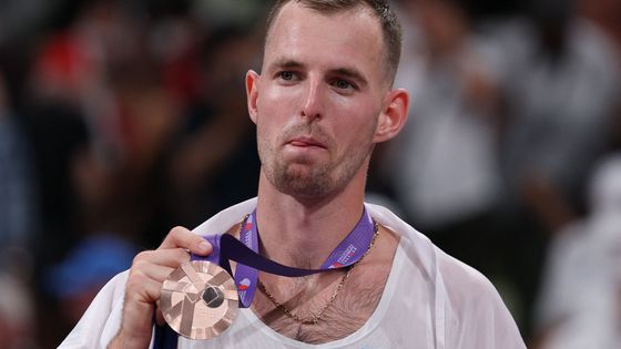 Český výškař Jan Štefela na MS v atletice 2025