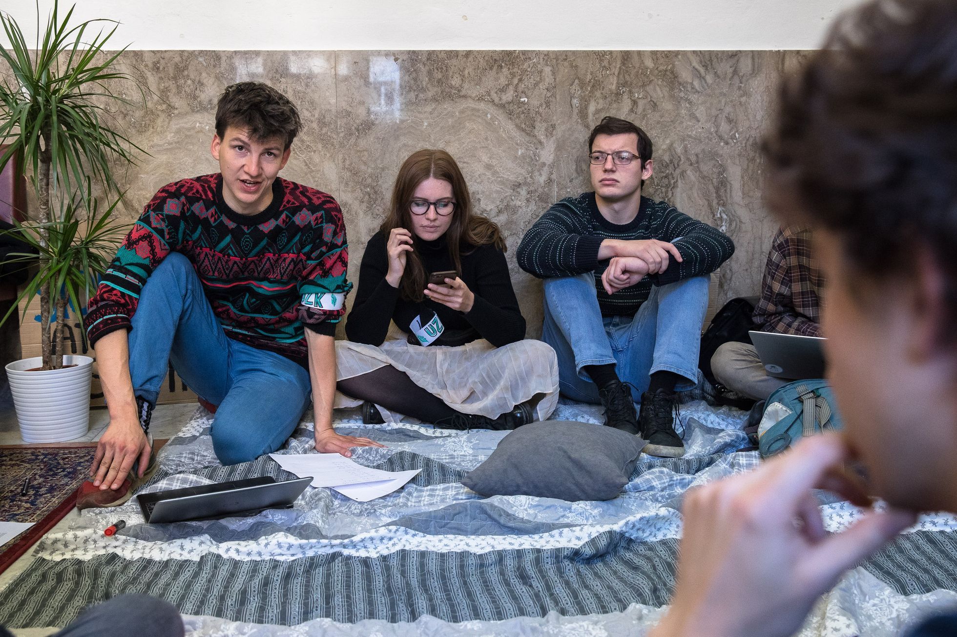 Stávka studentů vysokých škol za klima