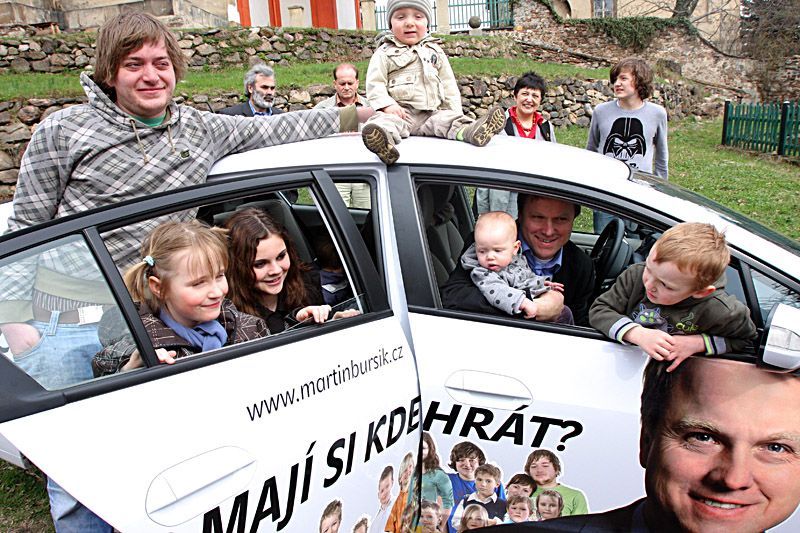 Bursík zahájil kampaň