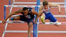 ME v atletice, 110 m přek.: Dimitri Bascou a Lawrence Clarke