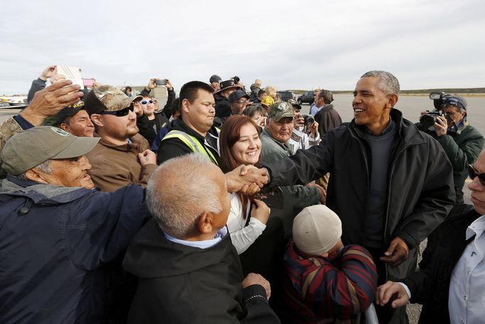 Barack Obama na Aljašce