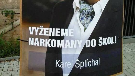 Foto: Vyženeme narkomany do škol! Známe Volební bizár 2014