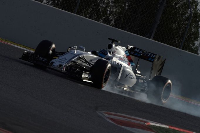 Testy F1 2016, Barcelona I: Valtteri Bottas, Williams