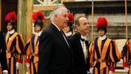 V delegaci byl i americký ministr zahraničí Rex Tillerson (na snímku) a poradce pro otázky národní bezpečnosti Herbert Raymond McMaster.