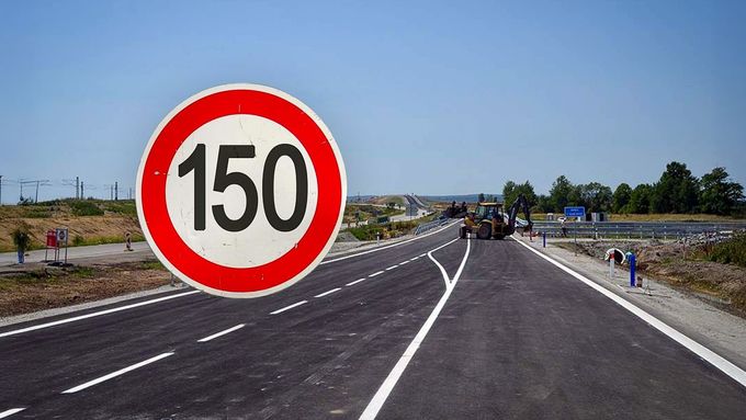 Na D3 bude možné od léta zhruba na padesátikilometrovém úseku jezdit rychlostí 15K km/h.