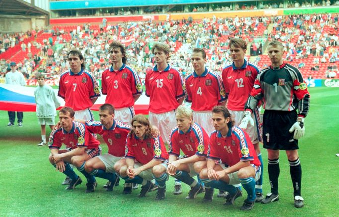 Mistrovství Evropy - EURO 96(ME96)  ČR-Rusko
stadion Anfield Road- Liverpool