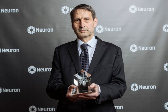 Matematik Vladimír Šverák,  laureát Ceny Neuron za přínos světové vědě za rok 2017.