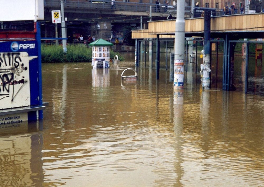 Povodeň 2002 v Holešovicích