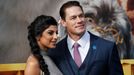 Cast member John Cena and girlfriend Shay Shariatzadeh pose at the premiere for the film "Dolittle" in Los Angeles, California, U.S., January 11, 2020. REUTERS/Mario Anzu