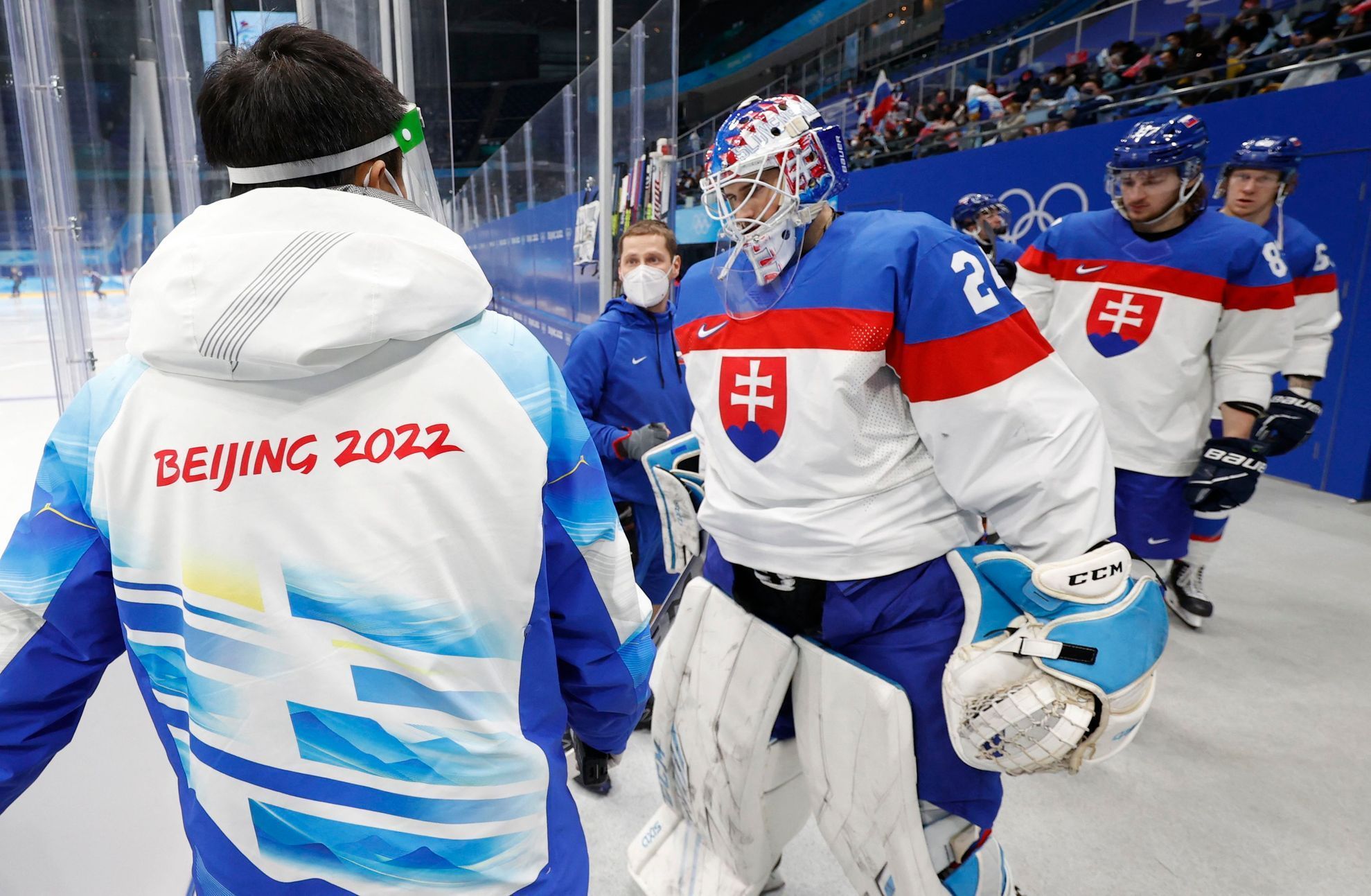 Slováci před semifinále s Finskem na ZOH 2022 v Pekingu