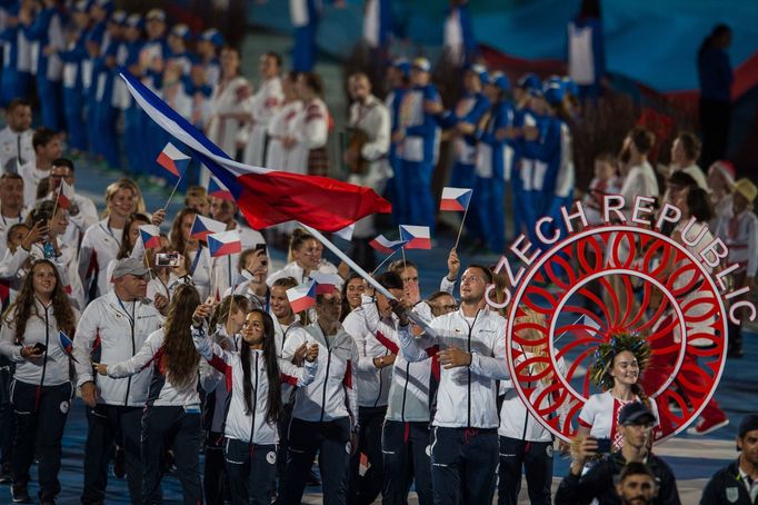 Zahajovací ceremoniál Evropských her 2019, česká výprava