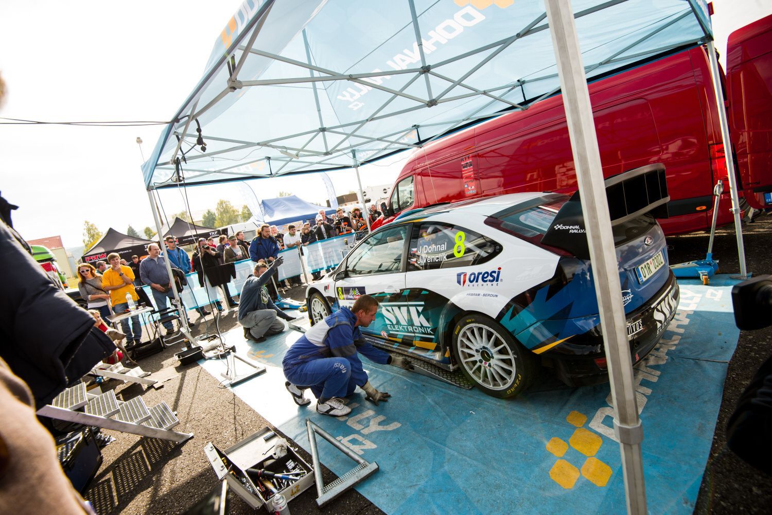 Rallye Klatovy 2015: Jan Dohnal, Ford Focus RS WRC '06