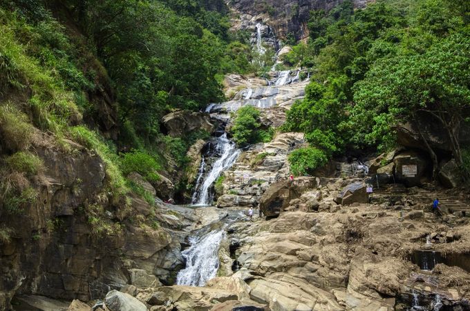 Vodopády Ravana, Srí Lanka