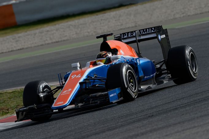 Testy F1 2016, Barcelona I: Pascal Wehrlein, Manor